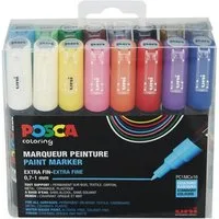 uni-ball Lackmarker uni-ball POSCA PC-1MC Marker - 16er Set