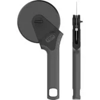 Pizza-Schneiderad Black Edition, mit Softgriff, Messer schwarz