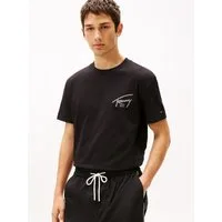 Tommy Jeans T-Shirt TJM SIGN BACKPRINT mit Rückenprint, regular fit, Rundhals