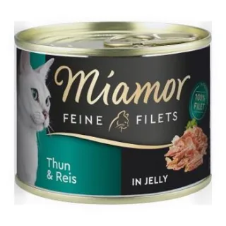Miamor Feine Filets in Jelly Thunfisch und Reis 24x185 g