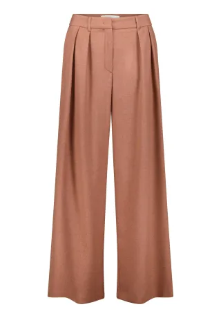 Betty & Co - Anzughose Dark Brown Melange - Gr. - 36