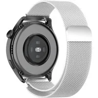 SmartUP Smartwatch-Armband für Huawei Watch GT5 46mm / 41mm Metall Milanese Edelstahl Ersatzband, rostfreier Edelstahl, zeitloses Design