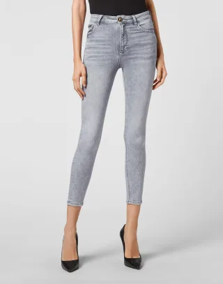 Jeans Skinny Fit Skull