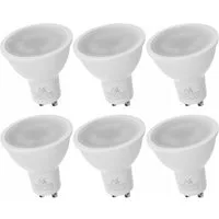Maclean LED-Leuchtmittel MCE435 NW, GU10, 6 St., Neutralweiß, GU10 LED-Leuchtmittel - 5W Neutralweiß 4000K