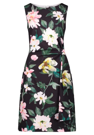 Vera Mont - Cocktailkleid dark blue/rosé - Gr. - 44