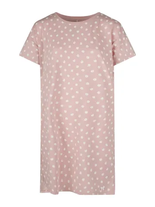 Short Stories - Sleepshirt silver pink - Gr. - M