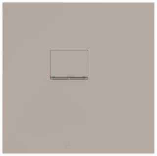 Villeroy & Boch Duschwanne Squaro Infinity 800x800x40mm quadratisch Flächenbündiger Einbau links Ant UDQ8080SQI1LVAL