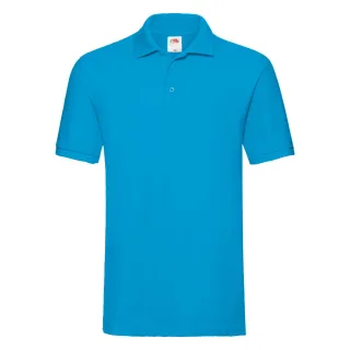 Fruit of the Loom - "Premium" Poloshirt für Herren/Damen Unisex (Azure Blau)