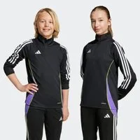 adidas Performance Trainingsshirt TIRO 24 KIDS TRAININGSOBERTEIL schmaler Schnitt, mit Reißverschluss, atmungsaktiv