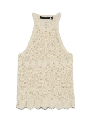 VERO MODA - VMSEASHELL SANDS SL TOP Birch - Gr. - S