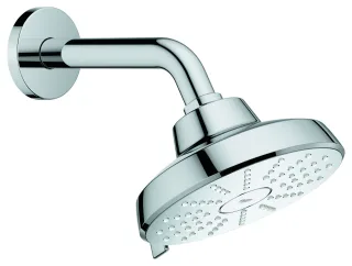 GROHE Kopfbrause-Set Tempesta 140 134968, 2 Strahlarten Brausearm chrom, 1349680000 1349680000