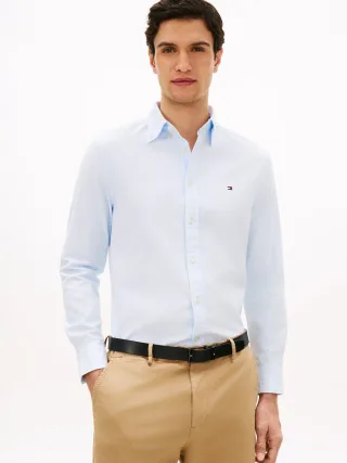 FLEX DOBBY SF SHIRT Sweet Blue - Gr. - XL