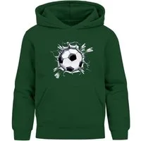 MoonWorks Hoodie Kinder Hoodie Jungen Fußball Sport Kapuzenpulli Geschenke Junge