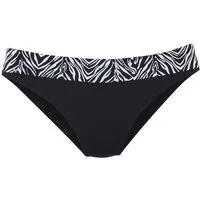 s.Oliver Bikini-Hose Kanto mit Umschlagbund im Animal-Design