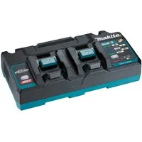 Makita DC40RB Doppel Schnelllade-Gerät (für zwei 40V max. XGT-Akkus)
