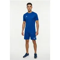hummel Sportanzug HMLLOGO SET (Spar-Set, 2-tlg), 2-teiliges Set aus Shorts und T-Shirt, mit elastischem Bund