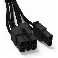 be quiet! Power Cable CP-6610 PC-Netzteil (BC070, 1x PCIe 6+2-pin, 600 mm, Stromkabel für Computer PC Netzteile)