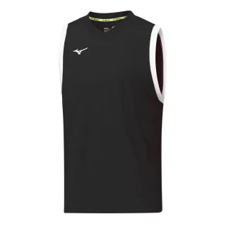 Mizuno authentische Basketball -Männerschwarze Weste