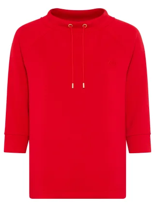Olsen - Sweatshirt Long Sleeves french red - Gr. - 44