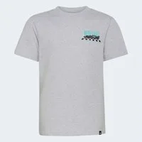adidas Performance T-Shirt MER GFX TEE 01Y für Kinder, mit Rundhalsausschnitt, in normaler Länge, ohne Verschluss