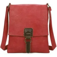ITALYSHOP24 Schultertasche Damen Tasche Messenger Cross Over Body Bag Umhängetasche Modern Style, Highlight City Shopping Begleiter, für Tablet, Geldbörse Handy & mehr