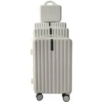 NTK-Collection Kofferset Kofferset Leandra 4-teilig, 4 Rollen, (Set, 4 Koffer), Hartschalenkoffer mit Rollen Teleskopgriff Zahlenschloss