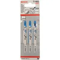Stichsägeblatt T 118 G Basic for Metal, 92mm 3 Stück
