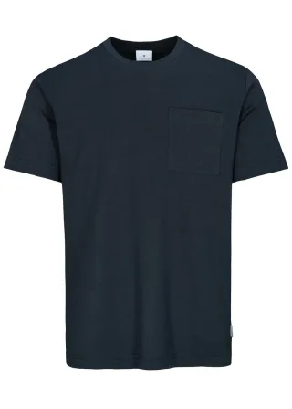 BASEFIELD - Rundhals T-Shirt 1/2 Arm night blue - Gr. - XL