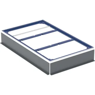 Geberit Duofix Installationsrahmen für Duschfläche 150-180 cm, für zehn Füße: 150x90cm,, 551516001 551516001