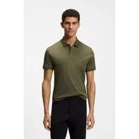 BOSS GREEN Poloshirt Porsche Spirit 70 Capsule Collection Premium Herrenmode Innovative Geruchskontroll-Technologie HEIQ MINT