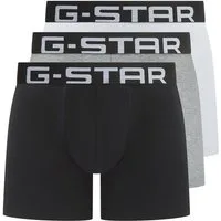 G-STAR Boxershorts (Sparpack, 3er Pack) mit super weichem Bündchen, hochwertige Qualität