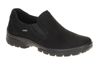 ara 12-49310 01 SAAS-FEE ST GTX Damen Slipper schwarz wasserdicht & bequem