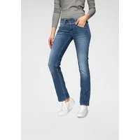 Pepe Jeans Straight-Jeans GEN in Baumwoll-Qualtät mit geradem Bein und Doppel-Knopf-Bund