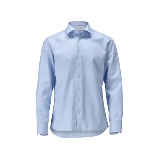 MASCOT Herren Langarmhemd FRONTLINE Hellblau 43-44 - 21404-750-71-43-44