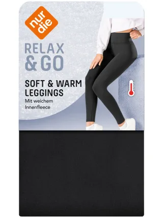 NUR DIE Damen Thermo Leggings - Relax & Go