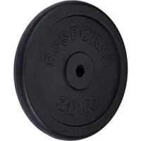ScSPORTS® Hantelscheibe Hantelscheiben Set Gusseisen 40 - 120 kg, 30 kg