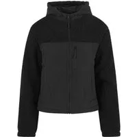 URBAN CLASSICS Allwetterjacke Urban Classics Ladies Sherpa Crinkle Nylon Mix Jacket (1-St)