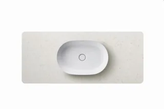 Duravit Luv Konsole Weiß Poliert 1388x595x20 mm - LU946601717 LU946601717