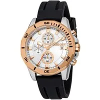 roberto cavalli Chronograph Uomo Sport III RC5G109P0045, Quarzuhr, Armbanduhr, Herrenuhr, Silikonarmband, analog, Tag
