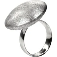 SILBERMOOS Silberring "Knopfring", 925 Sterling Silber