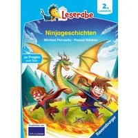 Leserabe 2. Lesestufe - Ninjageschichten / Michael Petrowitz