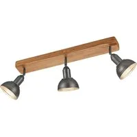 TRIO Leuchten Deckenleuchte Delhi, ohne Leuchtmittel, Deckenlampe