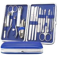 DEBAIJIA Nagelknipser 16-Teilig Nagelknipser Set Luxus Maniküre Pediküre Kit