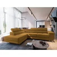 Masseno Ecksofa SELVA mit Schlaffunktion L-Form, Sofa mit Bettkasten