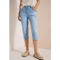 CECIL Caprijeans Style Toronto Slim Leg Jeans im Slim Fit/ mit Stretch