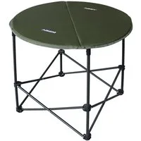 AGEM Campingtisch Rund Klappbar Flatbar Runder Camping Tisch Strandtisch