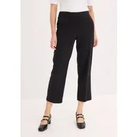 bonprix 3/4-Hose Regular Fit, mit Schlitz, aus Polyester, Viskose und Elasthan