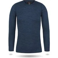 normani Langarmshirt Damen Merino Langarm-Shirt Mandurah Ski-Unterwäsche Rundhals Merino Pullover Unterhemd - 100 % Merinowolle