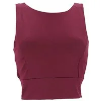 Guru-Shop T-Shirt Yogatop mit Rückenausschnitt, kurzes Top -.. Festival, Ethno Style, alternative Bekleidung