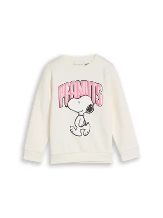 tom tailor kids - Sweatshirt mit Snoopy-Print Gardenia White - Gr. - 134